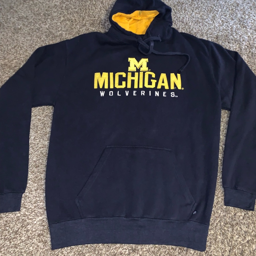Michigan Wolverines Hoodie Size L